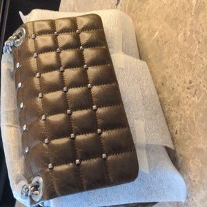 Edie Quilted Shoulder Bag